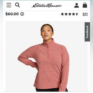 Eddie Bauer Quarter-Zip Fleece